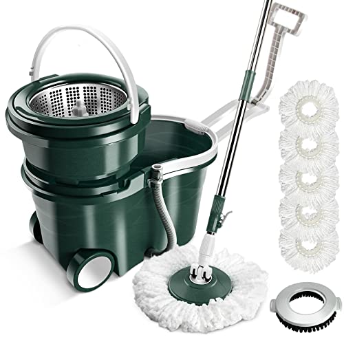 Discover the Ultimate Spin Mop and Bucket Set for Effortless Cleaning